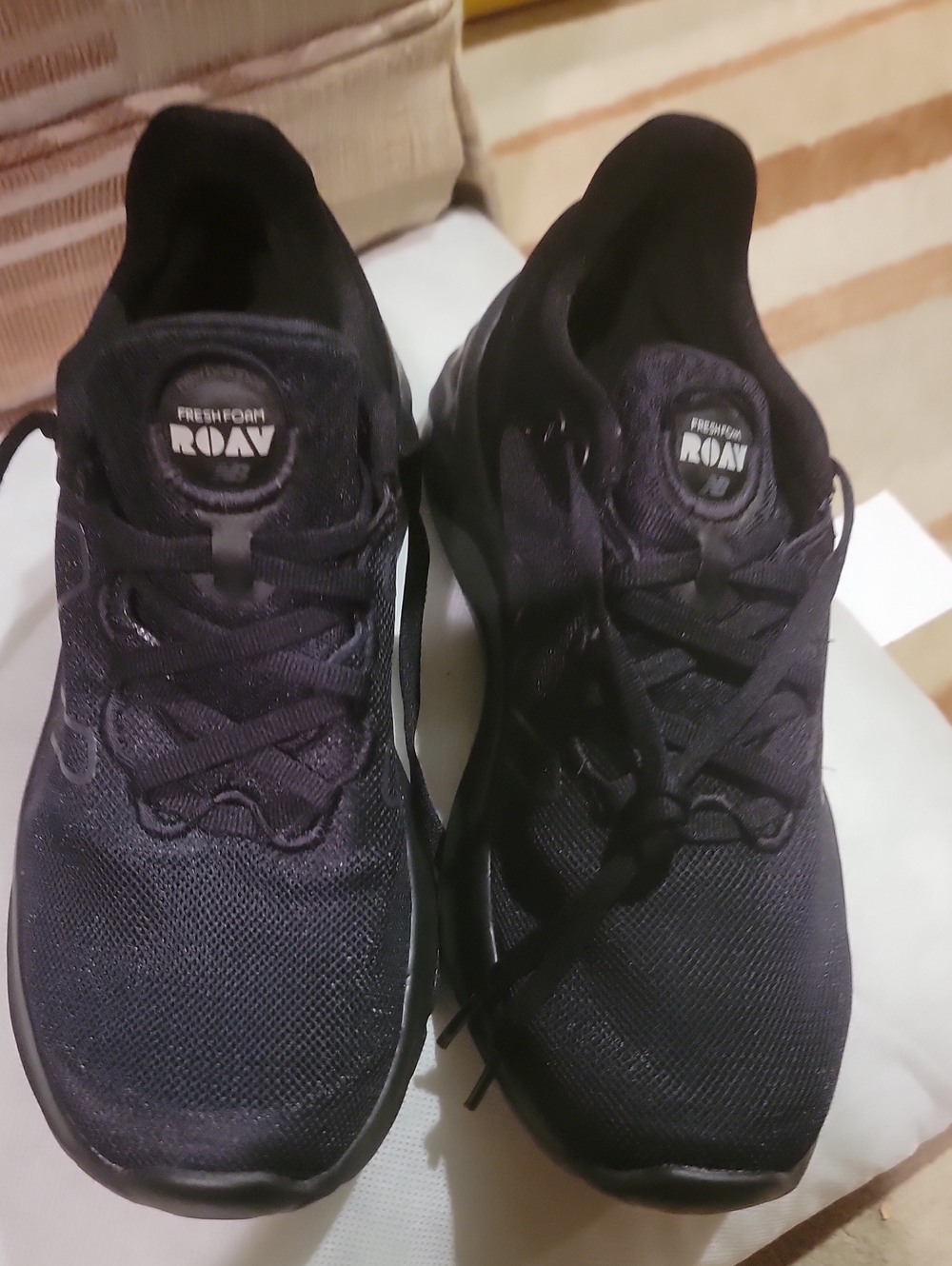 New Balance Women's (really Unisex) Black Fresh Foam Roav Sneakers
